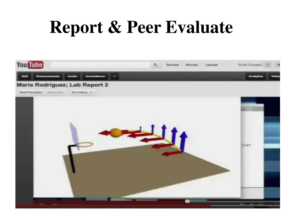 report peer evaluate