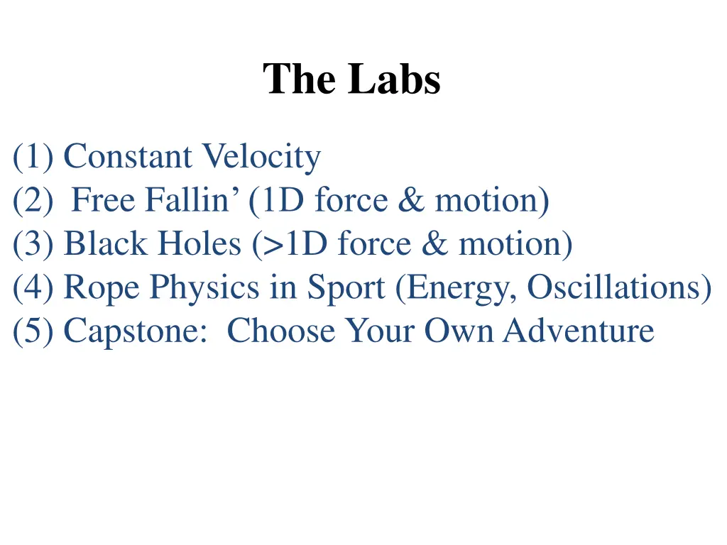 the labs