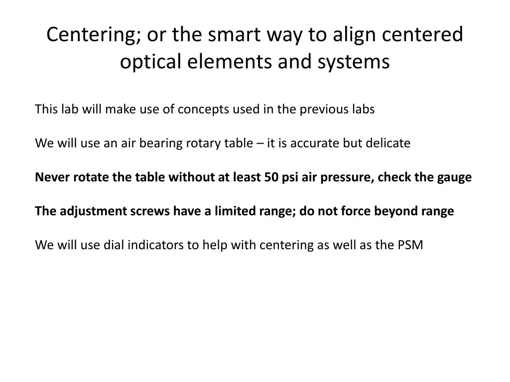 centering or the smart way to align centered