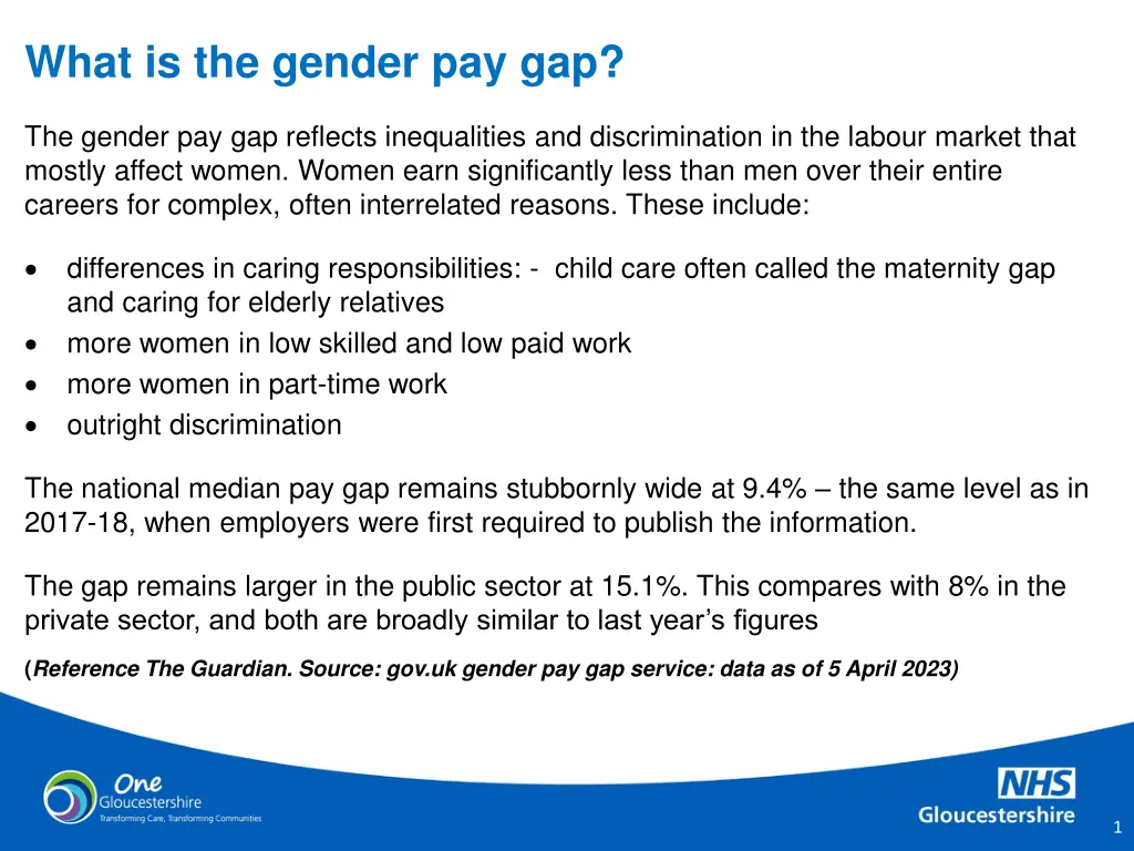 what is the gender pay gap