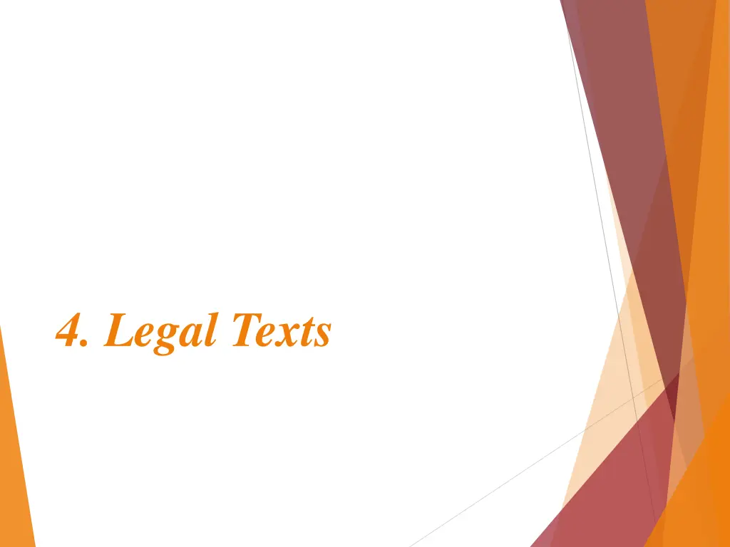 4 legal texts