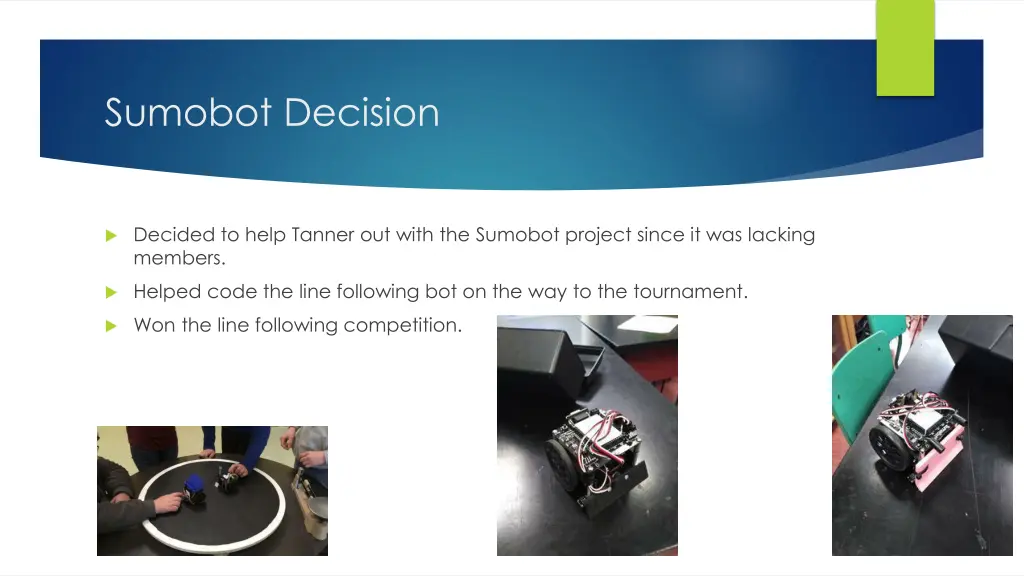 sumobot decision