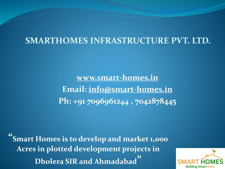 smarthomes infrastructure pvt ltd