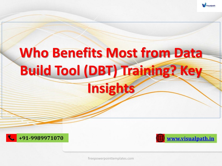 who benefits most from data build tool