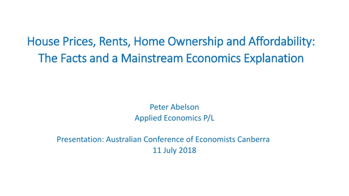 house prices rents home ownership