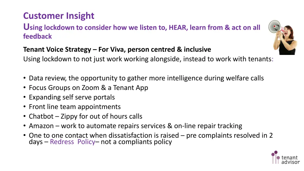 customer insight u sing lockdown to consider