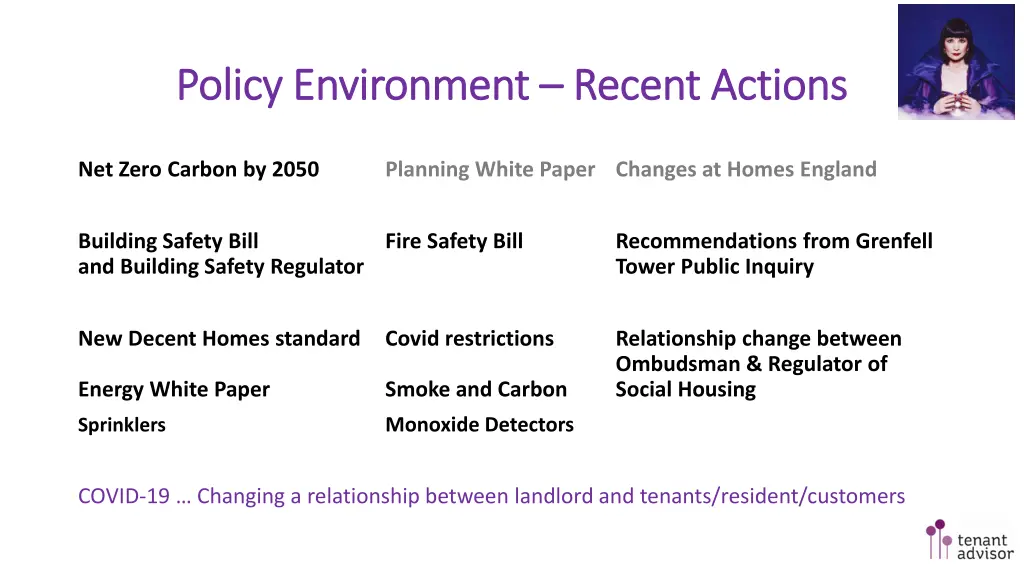 policy environment policy environment recent