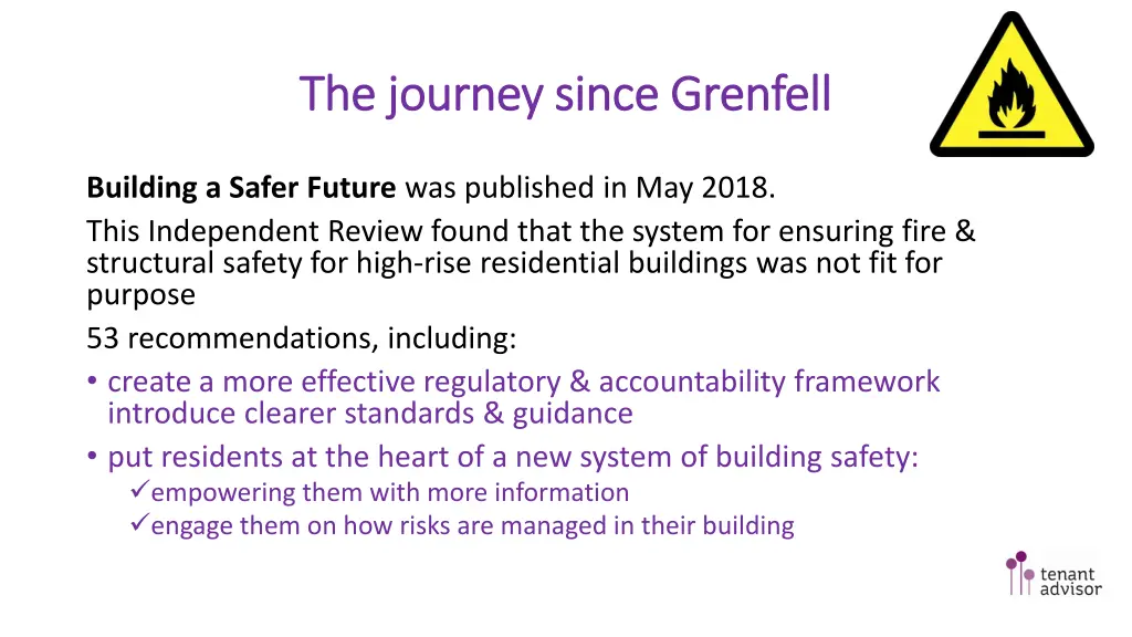 the journey since grenfell the journey since