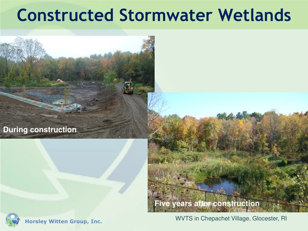 constructed stormwater wetlands 1