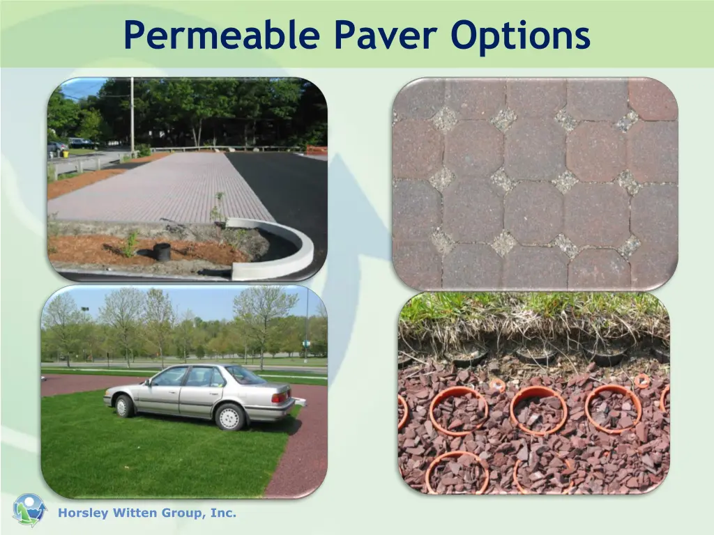 permeable paver options