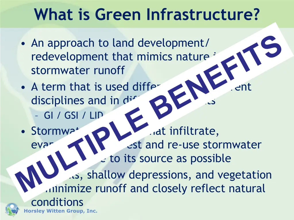 what is green infrastructure