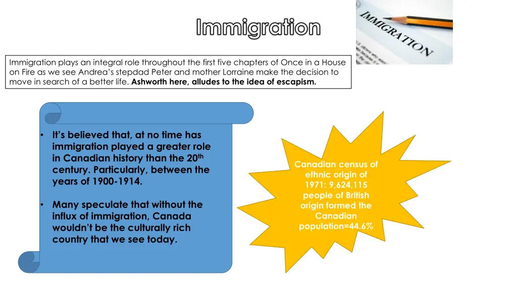 immigration