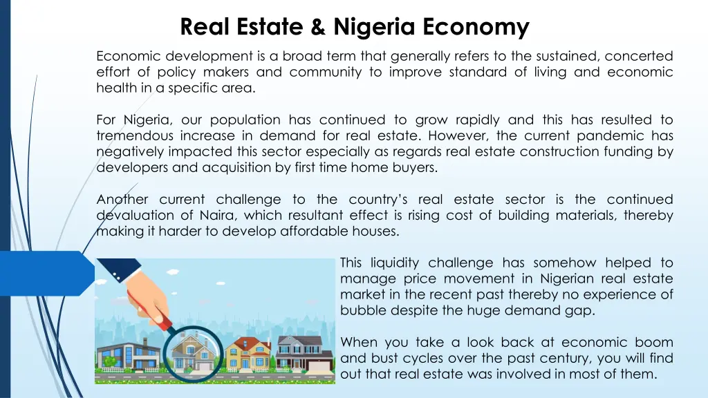 real estate nigeria economy