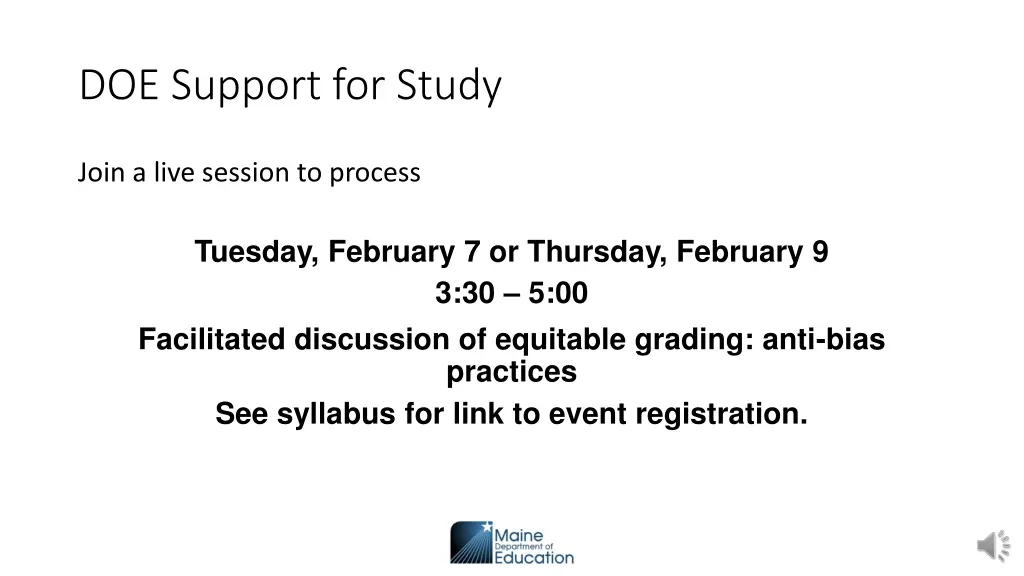 doe support for study 2