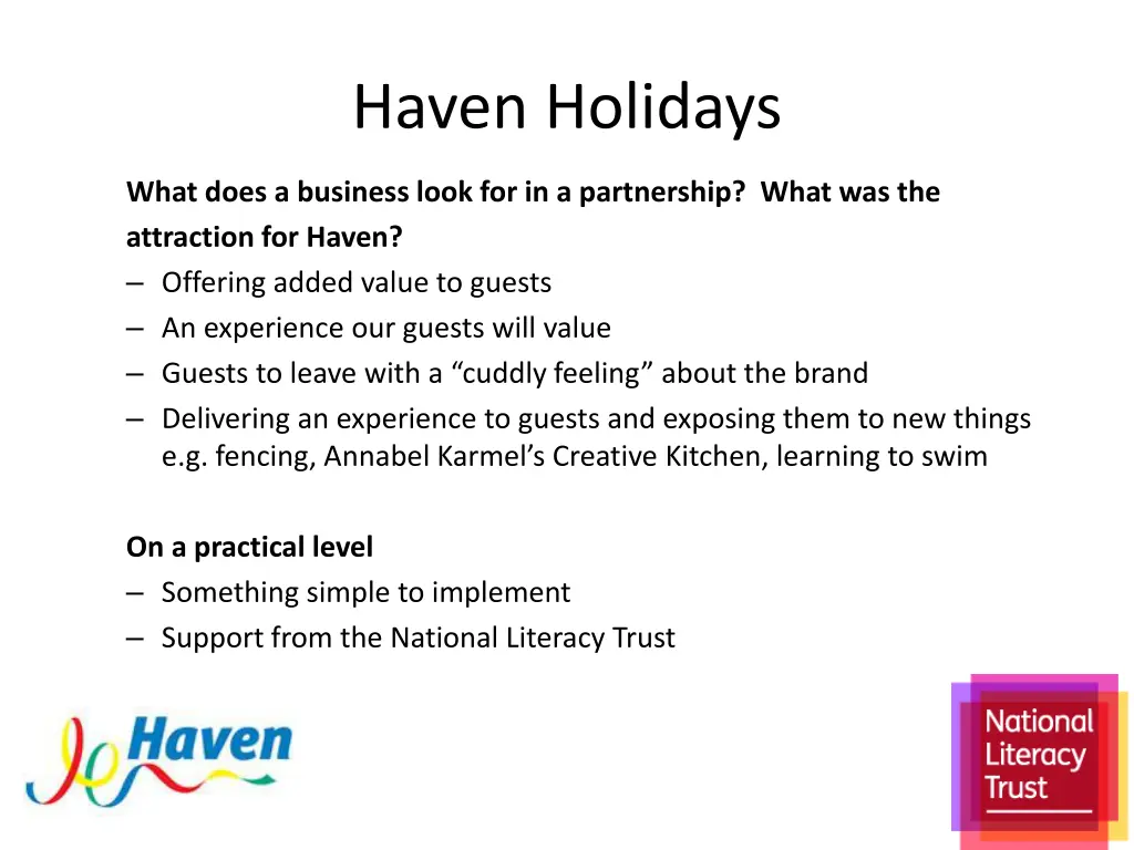 haven holidays 1