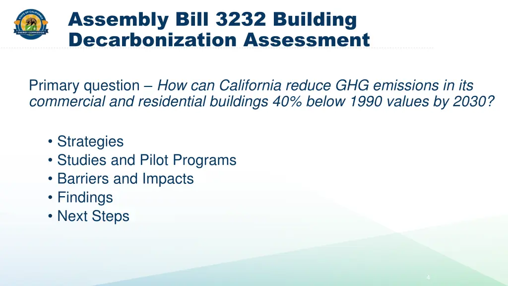 assembly bill 3232 building decarbonization