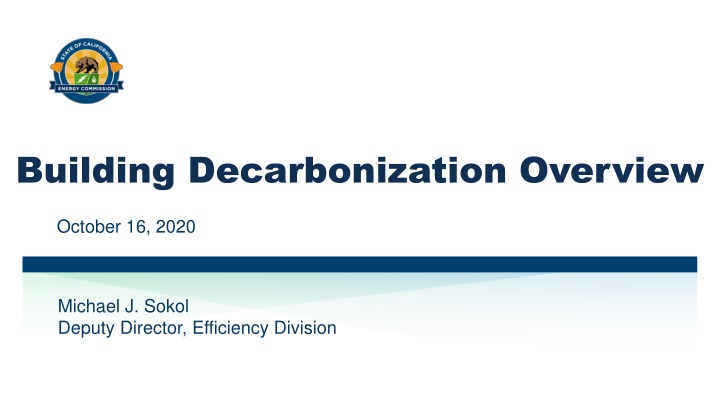 building decarbonization overview