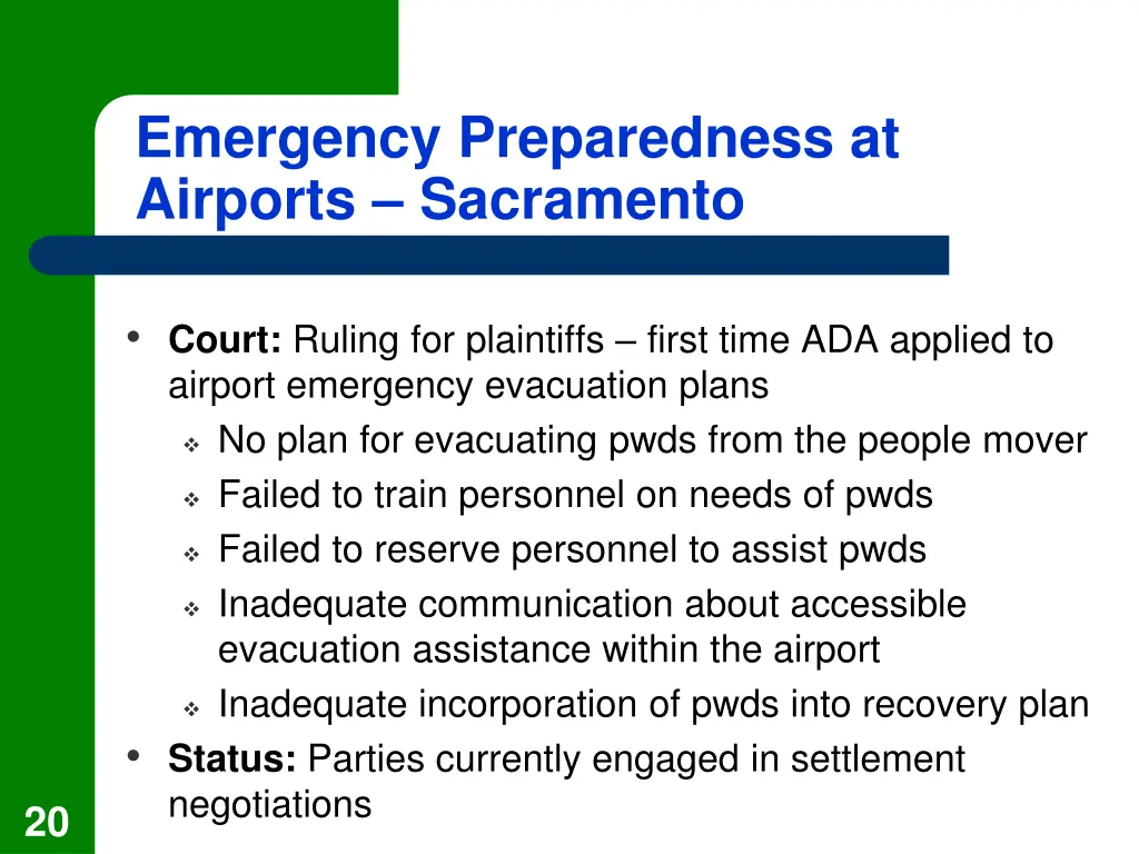 emergency preparedness at airports sacramento 1