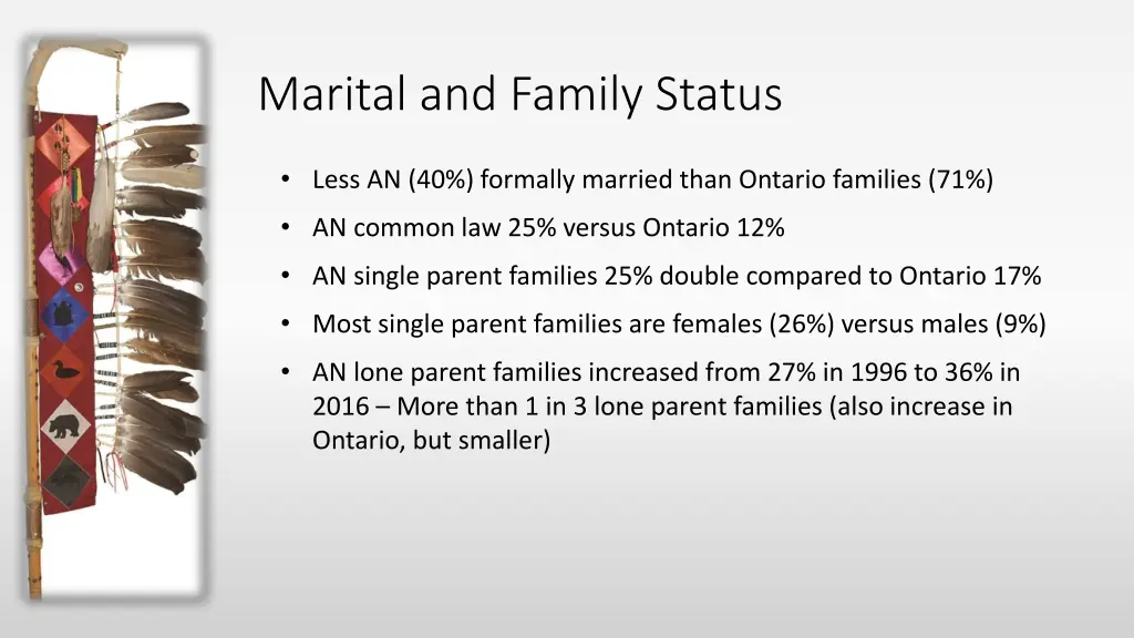 marital and family status