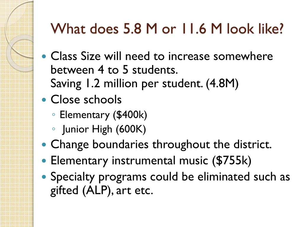 what does 5 8 m or 11 6 m look like