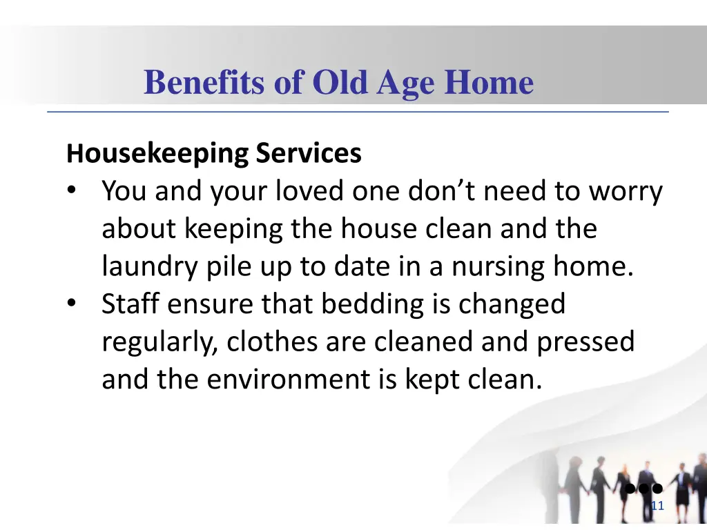 benefits of old age home 5