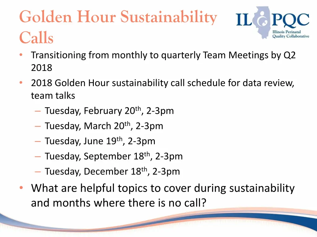 golden hour sustainability calls transitioning