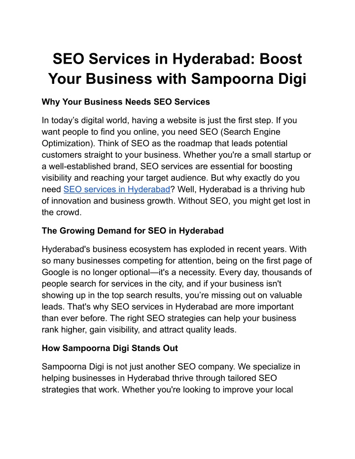 seo services in hyderabad boost your business