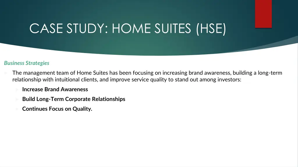 case study home suites hse 15