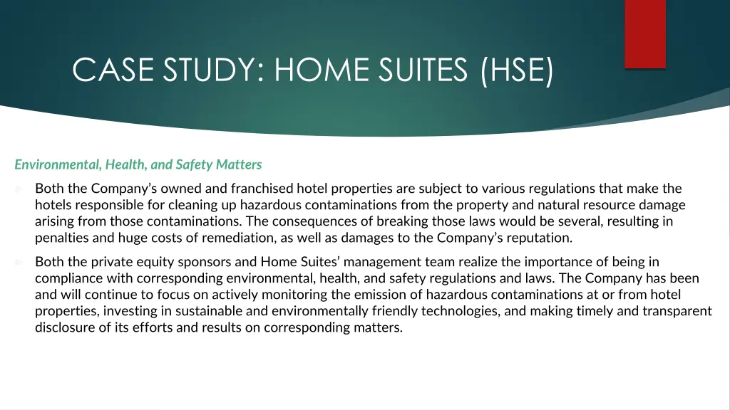 case study home suites hse 18