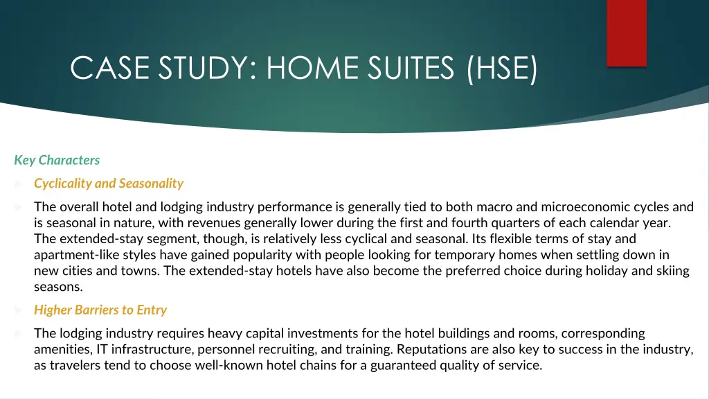 case study home suites hse 24