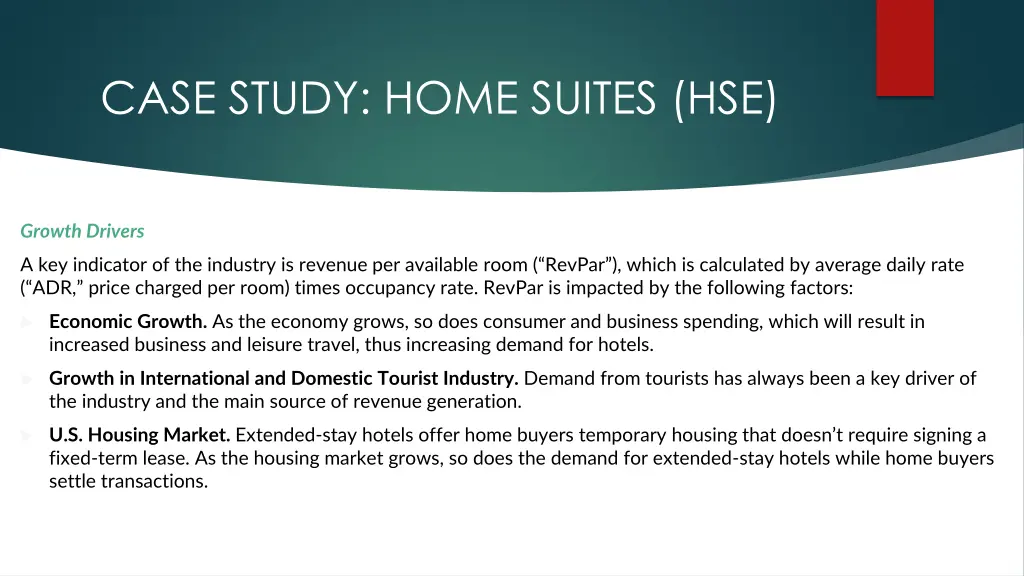 case study home suites hse 26