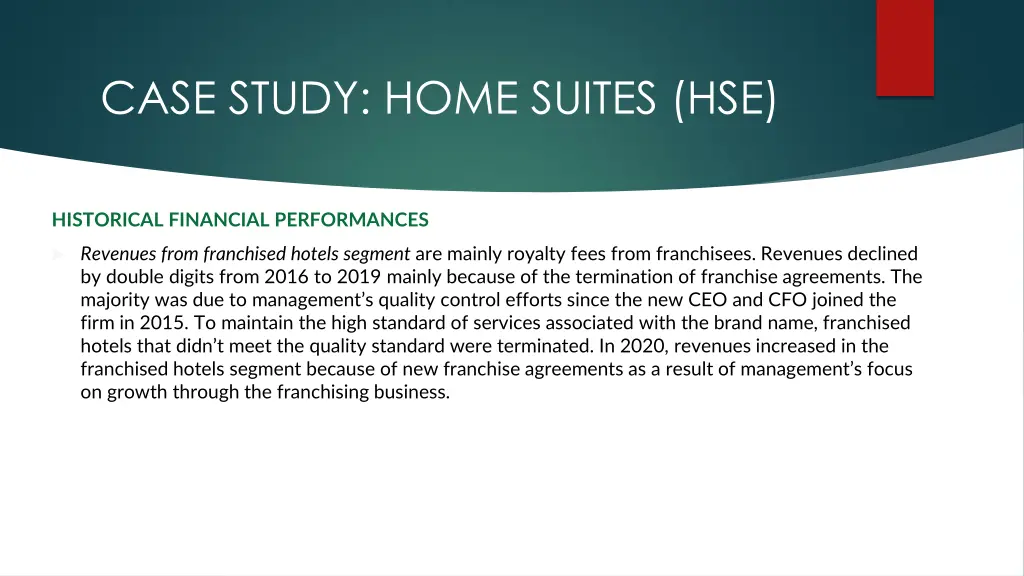 case study home suites hse 31