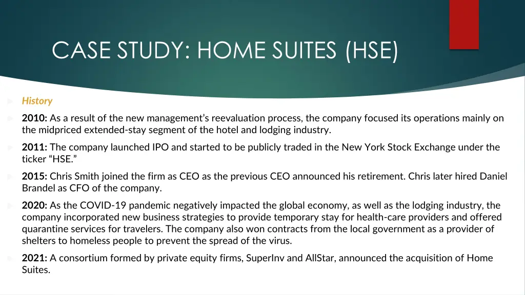 case study home suites hse 7