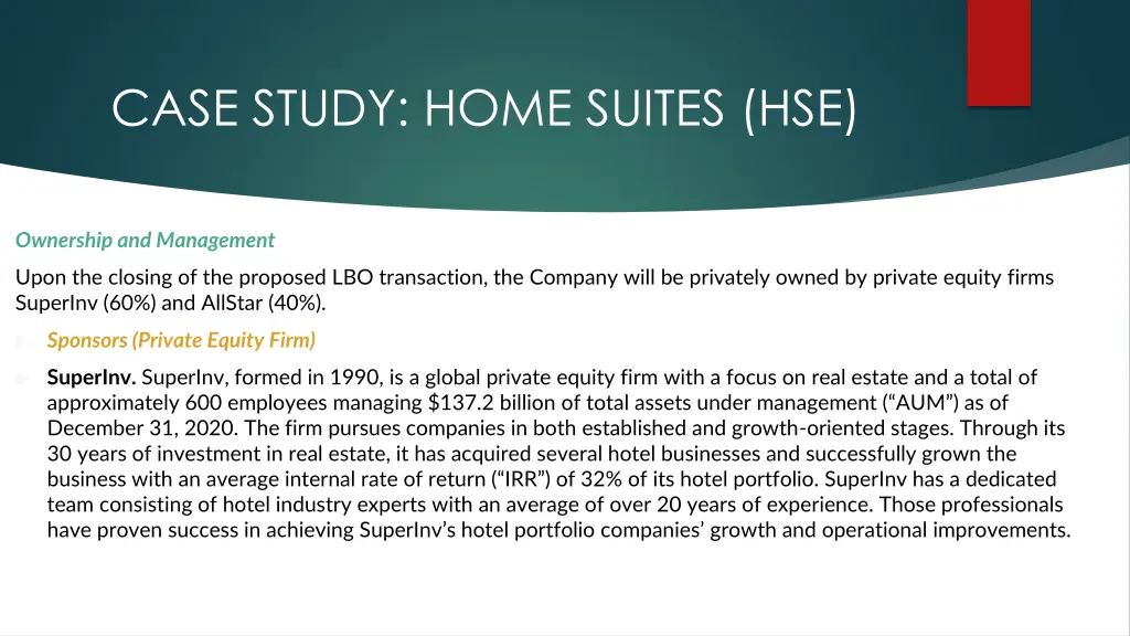 case study home suites hse 8