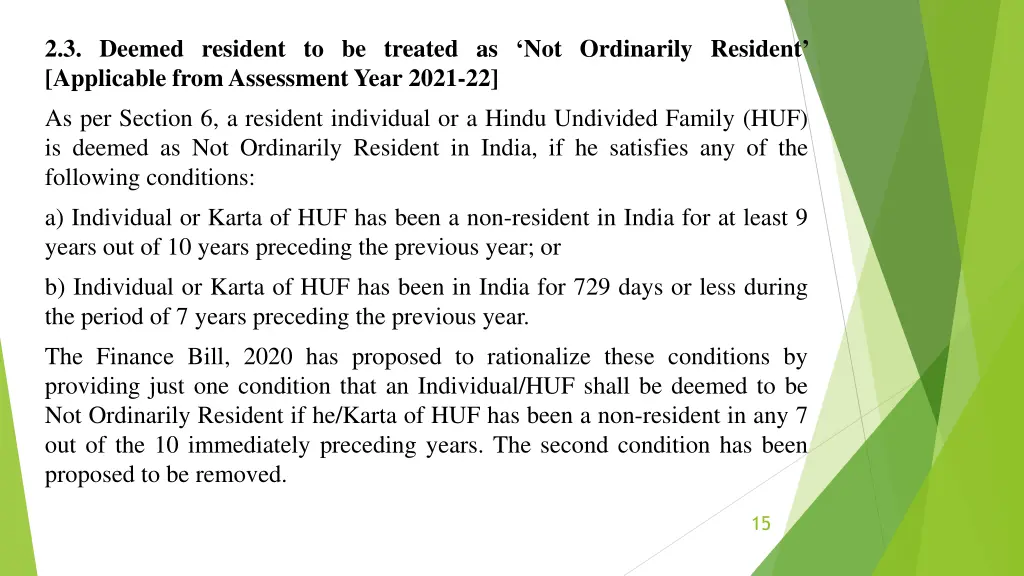 2 3 deemed resident to be treated