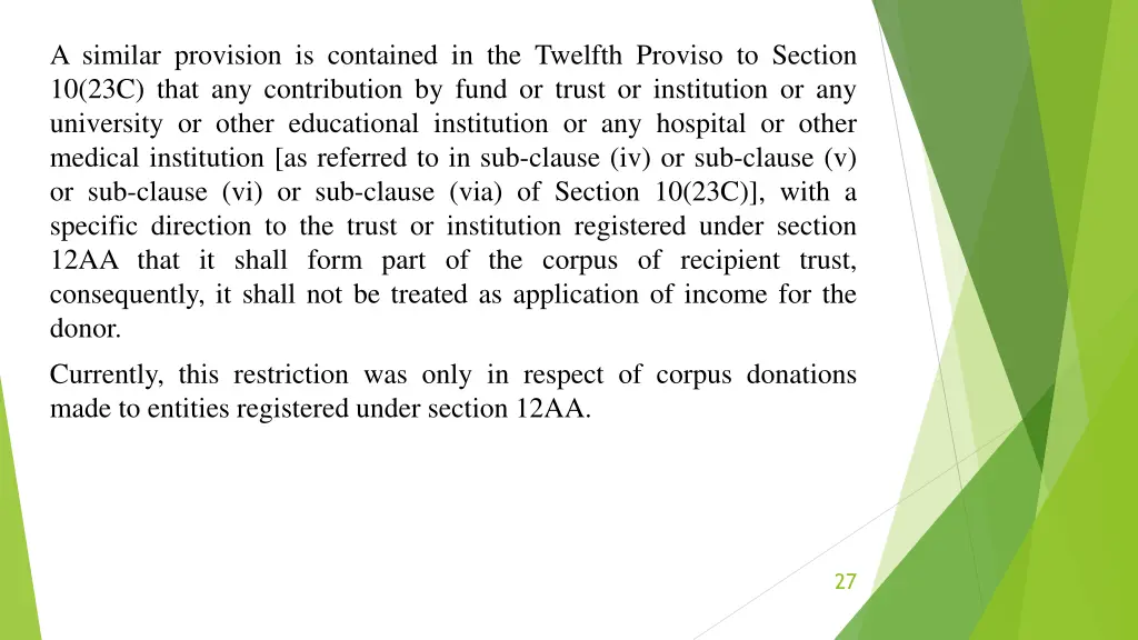 a similar provision is contained in the twelfth