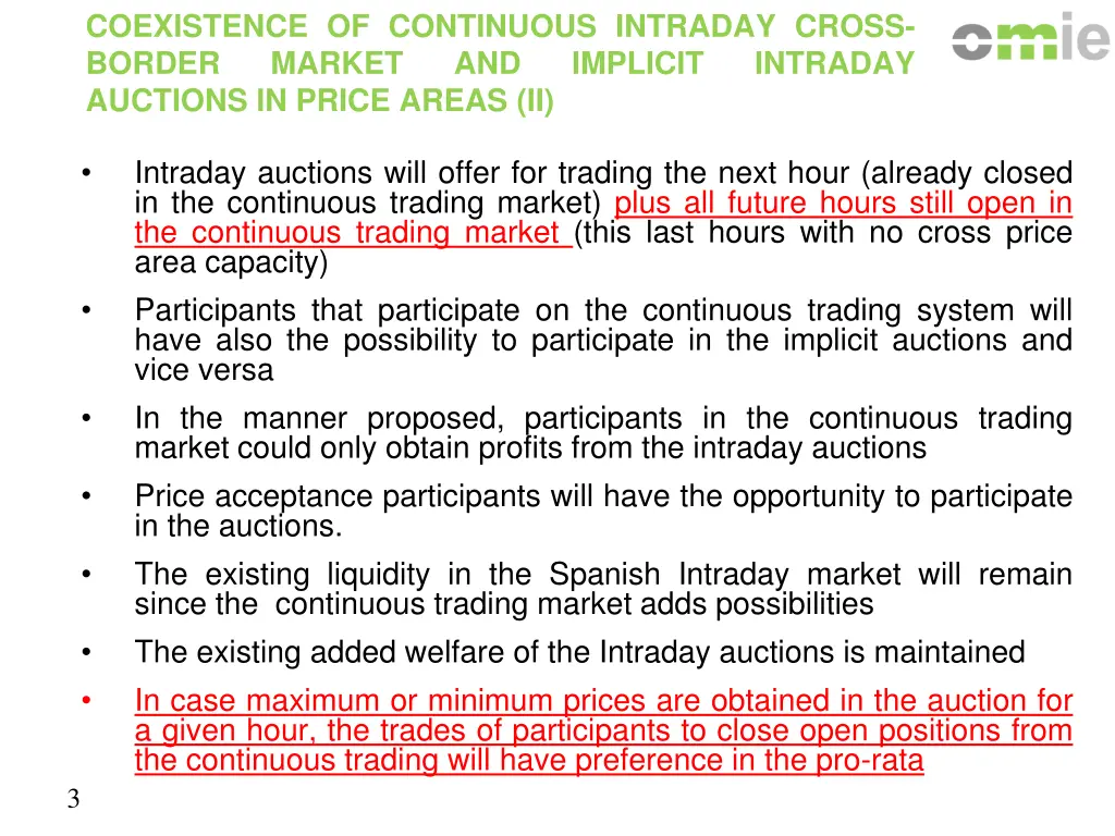 coexistence of continuous intraday cross border 1