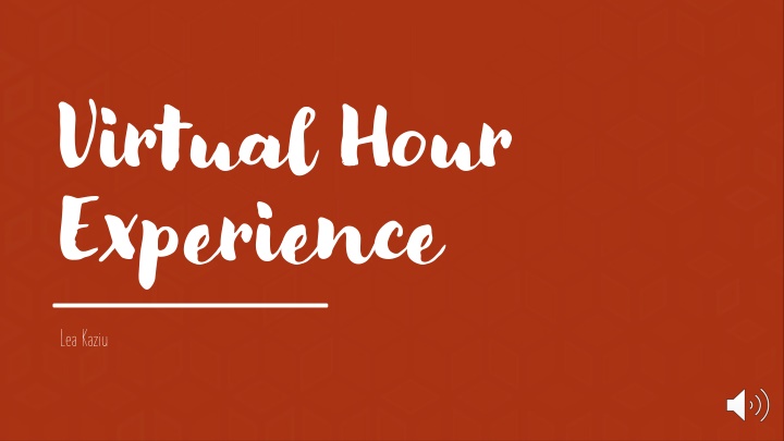 virtual hour experience