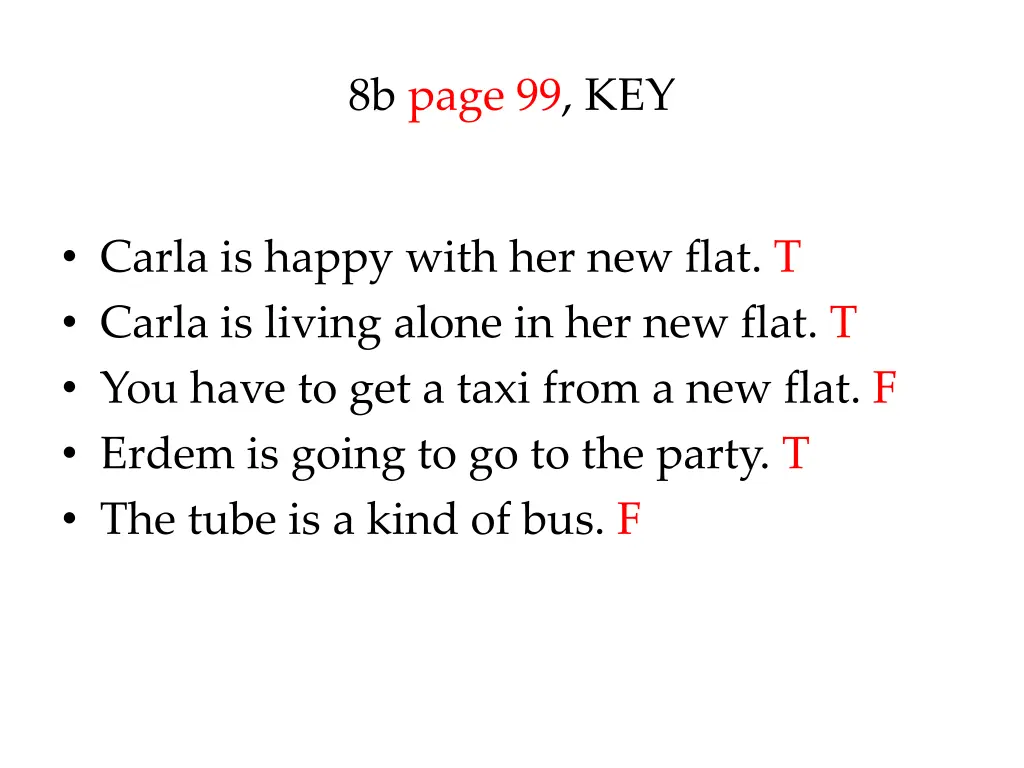 8b page 99 key