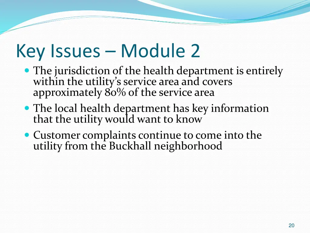 key issues module 2 the jurisdiction