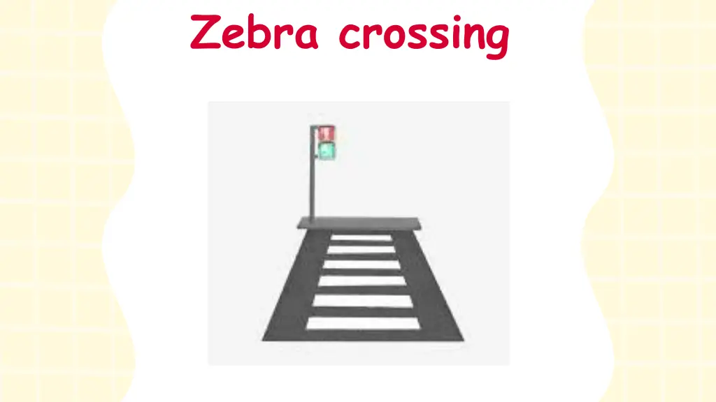 zebra crossing