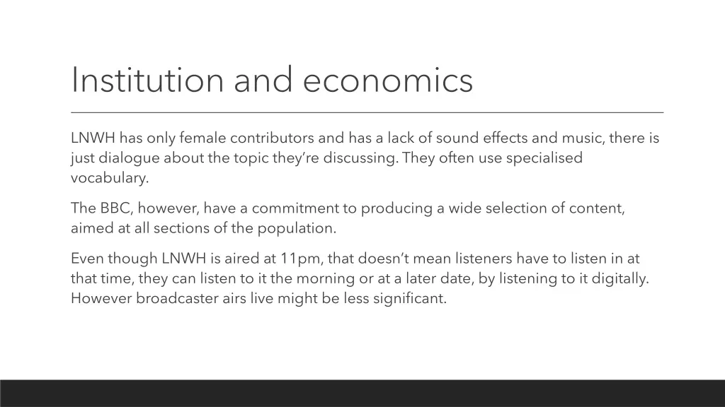 institution and economics 1