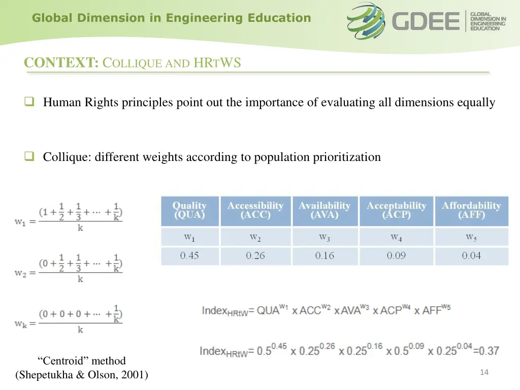 global dimension in engineering education 13