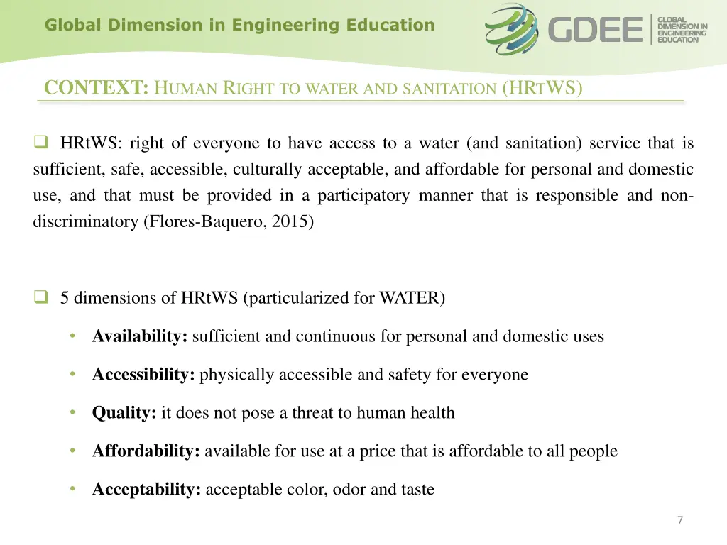 global dimension in engineering education 6