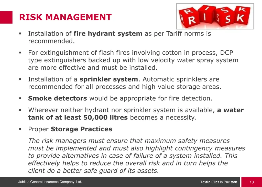 risk management 2