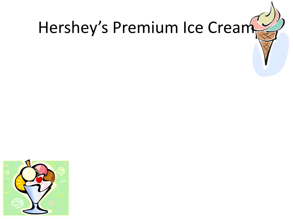 hershey s premium ice cream