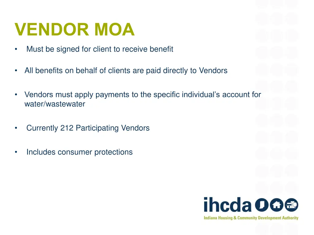 vendor moa