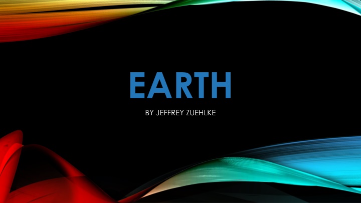 earth by jeffrey zuehlke