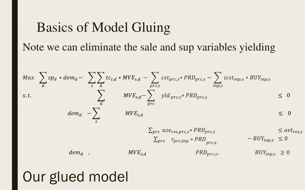 basics of model gluing 4