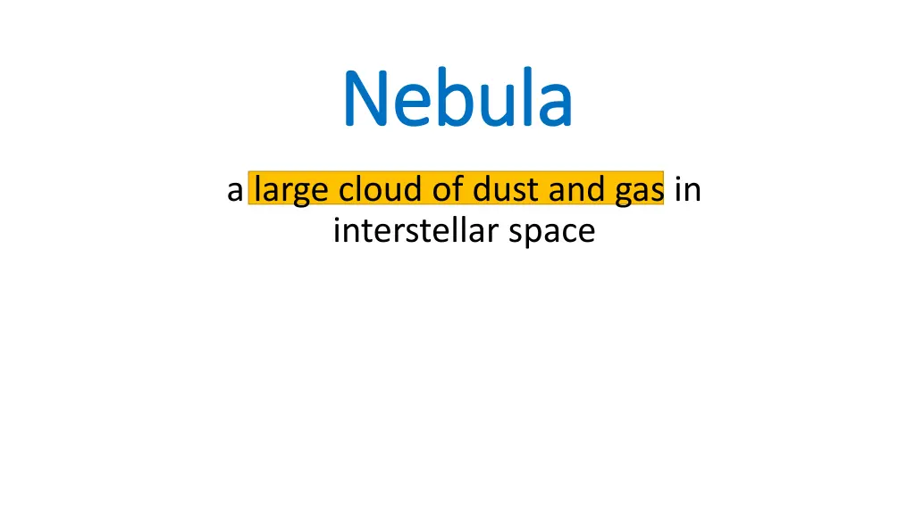 nebula nebula